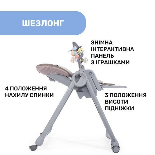 Стільчик для годування Chicco Polly Magic Relax New 79502.61 фото