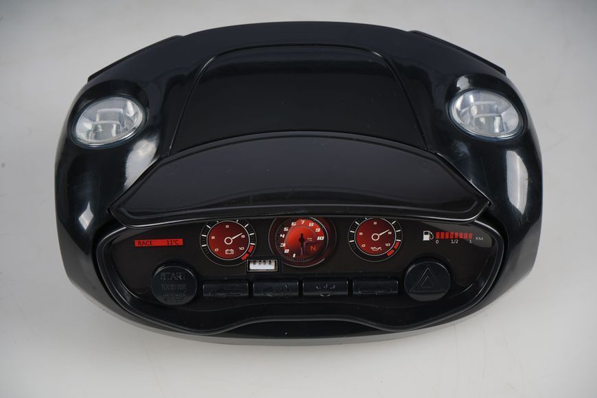 Музична панель для велосипеду зі світловими ефектами з USB та Bluetooth, Black MP-01Light-MusicPanel фото