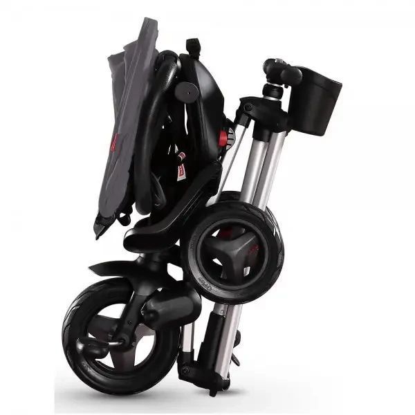 Велосипед складаний триколісний Qplay Nova Plus Rubber 2024 (Ultimate Black) S700-13Nova+UltimateBlack фото