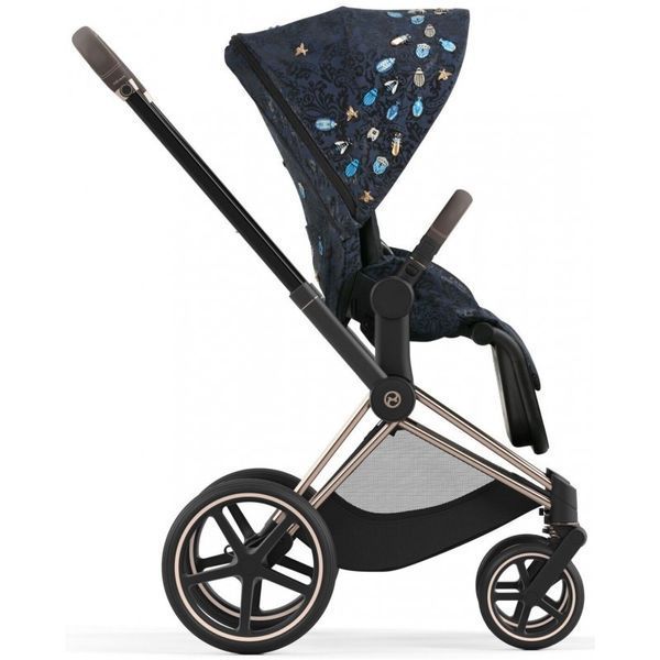 Коляска Cybex Priam 4.0 2 в 1 Jewels of Nature шасі Rosegold 000061 фото