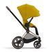 Чохол тканинний для прогулянкового блоку Cybex Priam Mustard Yellow 2022 р. 521002399 фото 4