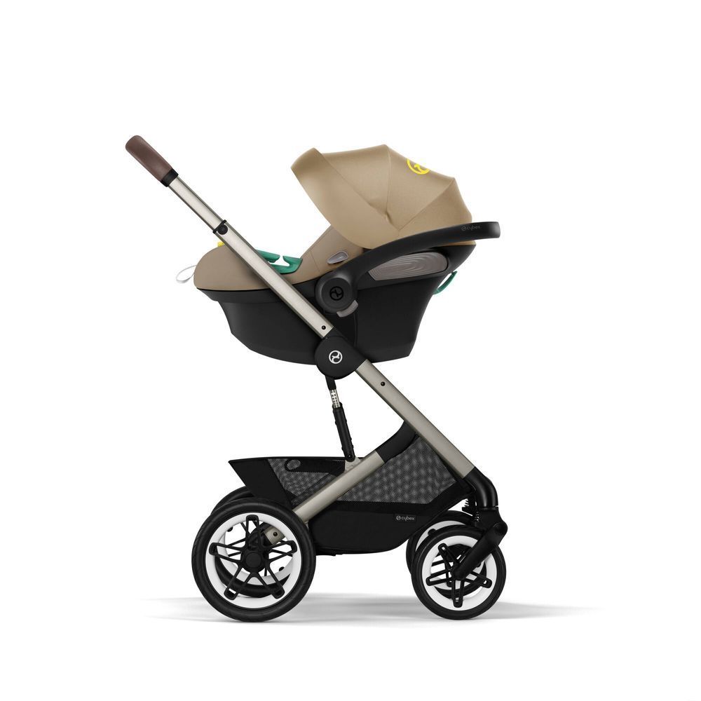 Коляска Talos S Lux TPE Seashell Beige (з бампером) 522002605 фото
