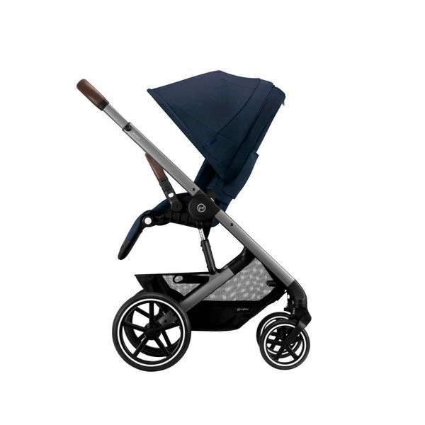 Коляска Balios S Lux SLV Ocean Blue (з бампером) 522003755 фото