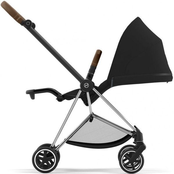 Прогулянкова коляска Cybex Mios 4.0 Sepia Black шасі Chrome Brown 7788 фото