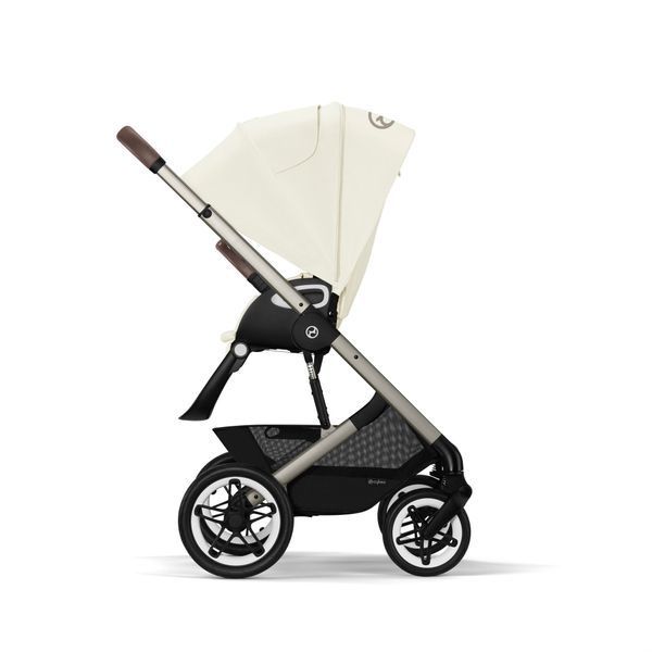 Коляска Talos S Lux TPE Seashell Beige (з бампером) 522002605 фото