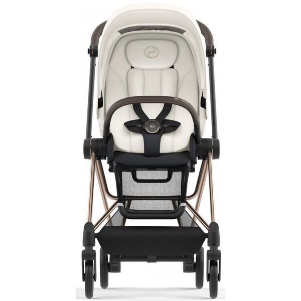 Прогулянкова коляска Cybex Mios 4.0 Off White шасі Rosegold 77892 фото