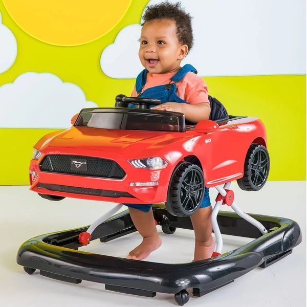 Ігровий центр-ходунки 4 в 1 Bright Starts "Ways to Play Walker Ford Mustang" 11632 фото