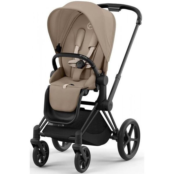 Cybex Priam 4.0 коляска 2 в 1 Cozy Beige шасі Matt Black 2593975130 фото