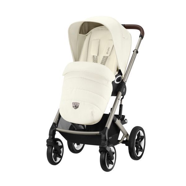 Коляска Talos S Lux TPE Seashell Beige (з бампером) 522002605 фото