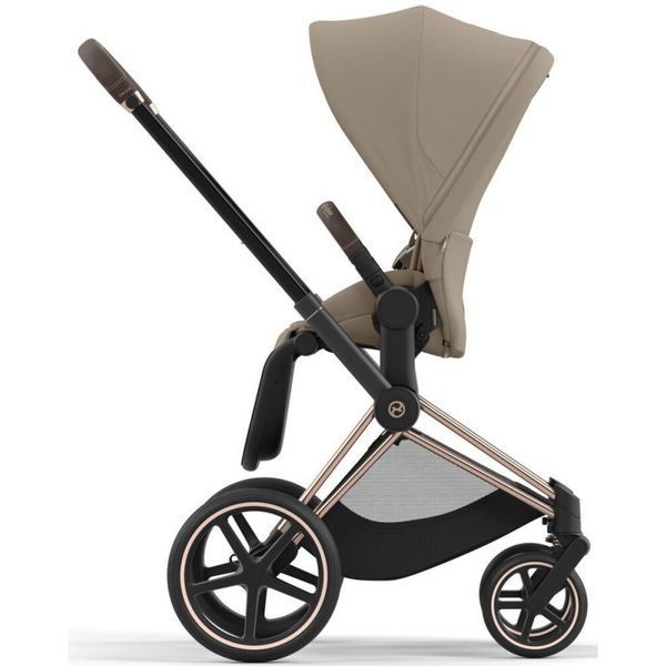 Cybex Priam 4.0 коляска 2 в 1 Cozy Beige шасі Rosegold 000080 фото