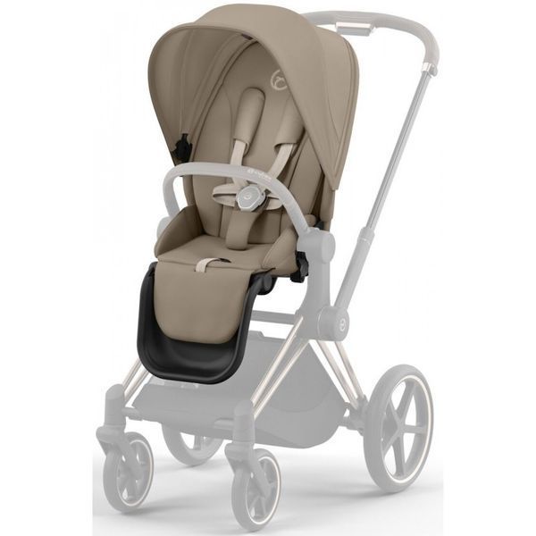 Cybex Priam 4.0 коляска 2 в 1 Cozy Beige шасі Matt Black 2593975130 фото