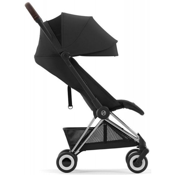 Коляска прогулянкова Cybex Coya Sepia Black шасі chrome brown 522004385 фото
