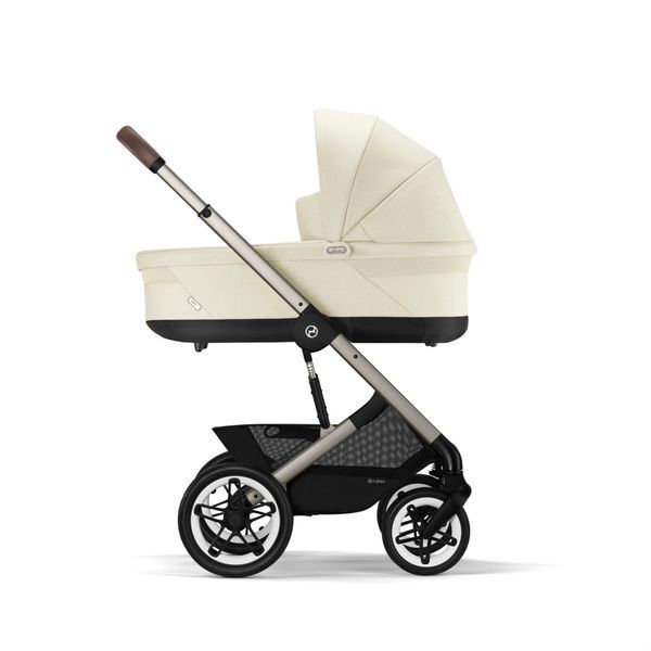 Коляска Talos S Lux TPE Seashell Beige (з бампером) 522002605 фото
