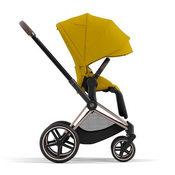 Чохол тканинний для прогулянкового блоку Cybex Priam Mustard Yellow 2022 р. 521002399 фото
