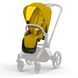 Чохол тканинний для прогулянкового блоку Cybex Priam Mustard Yellow 2022 р. 521002399 фото
