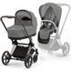 Cybex Priam 4.0 коляска 2 в 1 Mirage Grey шасі Rosegold 000069 фото