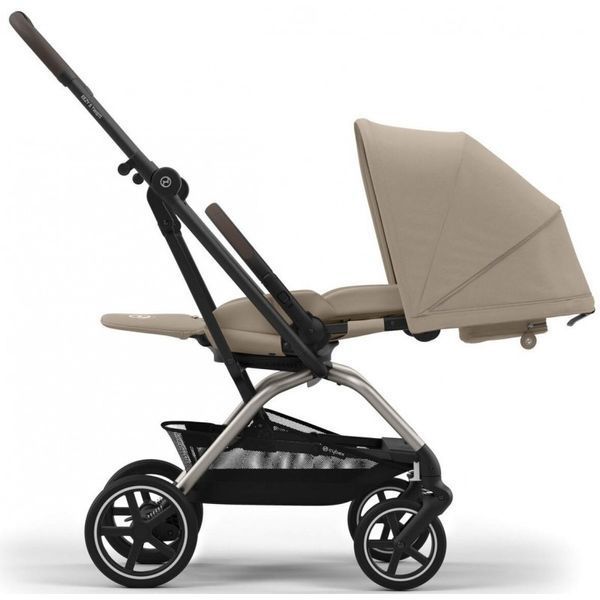 Прогулянкова коляска Cybex Eezy S Twist plus 2 almond beige 524000127 фото