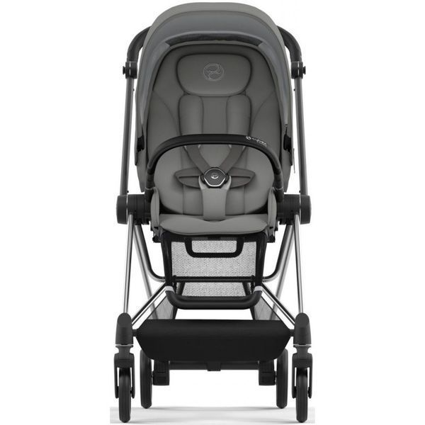 Прогулянкова коляска Cybex Mios 4.0 Mirage Grey шасі Chrome Black 7780 фото