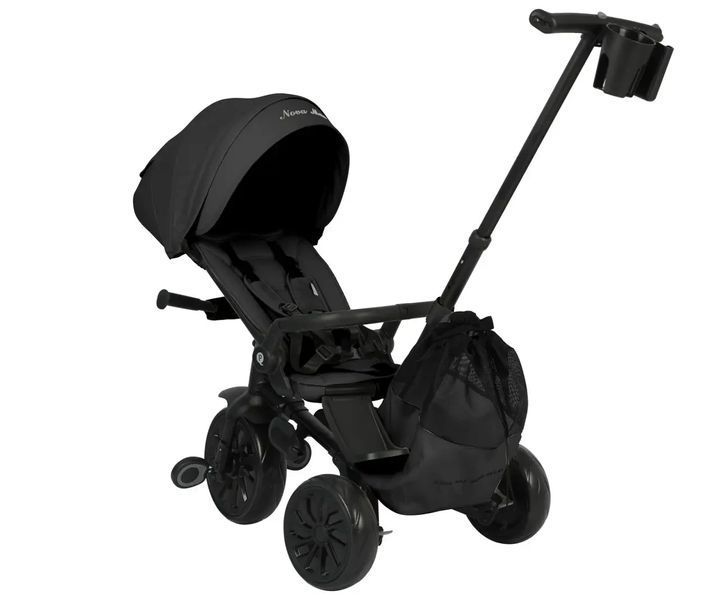 Складаний триколісний велосипед Qplay Nova Max Black від 10 місяців до 6 років 2745827382 фото