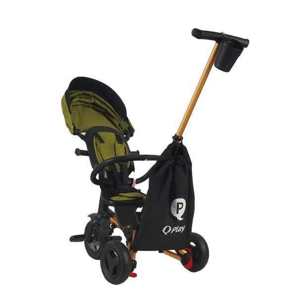 Велосипед складаний триколісний Qplay Nova+ Rubber Matt (Military Green) S700-13Nova+RubberGreenGo фото