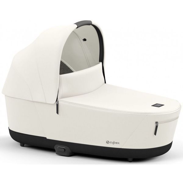 Cybex Priam 4.0 коляска 3 в 1 Off White шасі Matt Black /Автокрісло Cybex Cloud T i-Size Urban Mobility white 0000264 фото