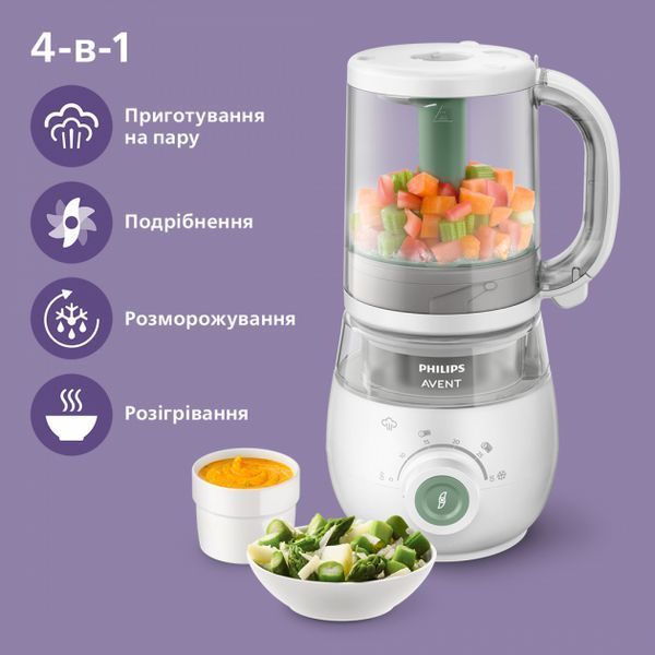 Пароварка-блендер Philips AVENT (SCF885/01) SCF885/01 фото