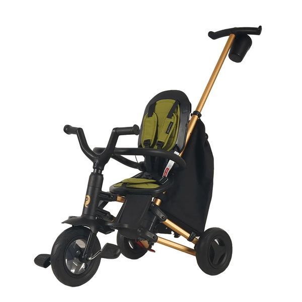 Велосипед складаний триколісний Qplay Nova+ Rubber Matt (Military Green) S700-13Nova+RubberGreenGo фото