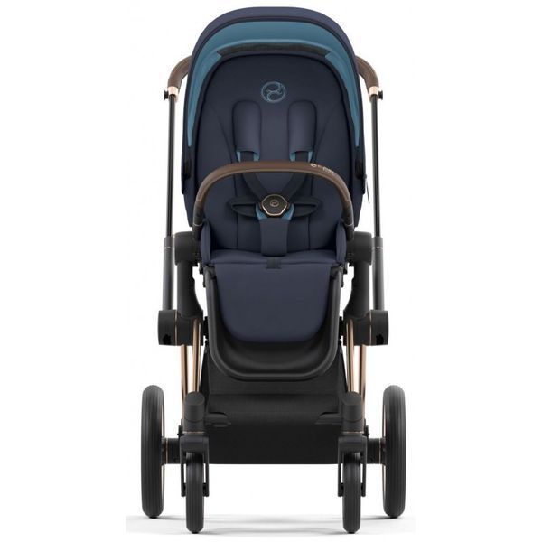 Прогулянкова коляска Cybex Priam 4.0 Nautical Blue на шасі Rosegold 1243483919 фото