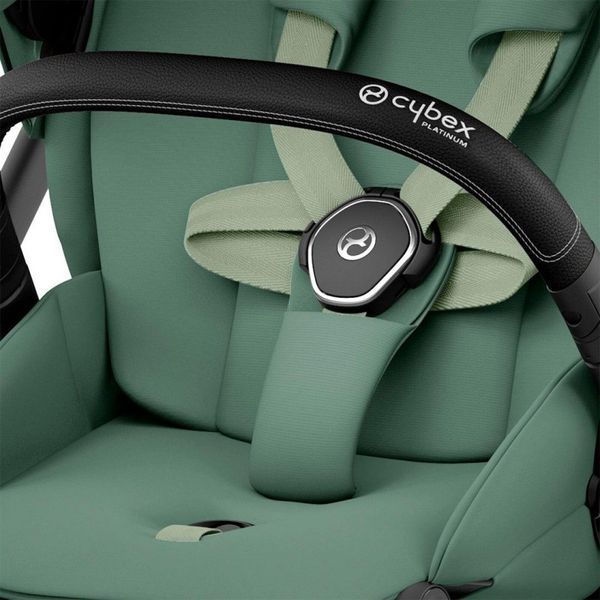 Прогулянкова коляска Cybex Mios 4.0 Leaf Green шасі Chrome Black 7781 фото